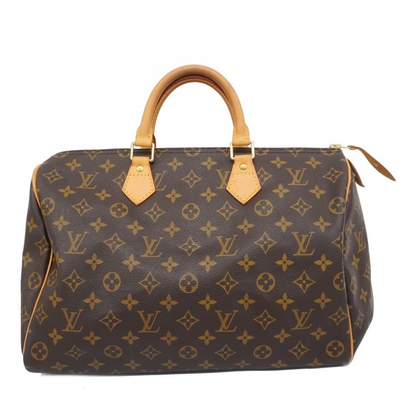 Louis Vuitton Handbag Monogram s Speedy Brown - Picture 1 of 6